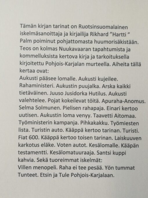 Nuukavaaran tarinoita: Rikhard Palm - Image 2